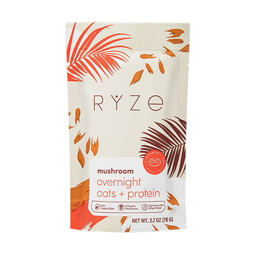 Mushroom Overnight Oats